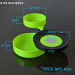 클리어런스 세일, 반자성 미끼 트레이, 강력자성 미끼 트레이, 미끼 통, 바닥 미끼 통, 낚시 상자, 낚시 의자 버클 - 이미지 5