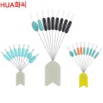 화시의 새로운 낚시용품은 줄을 손상시키지 않는 경쟁력 있는 컬러 실리콘 스페이스 빈즈 엉킴 방지 대형 빈즈 큰 빈즈입니다.