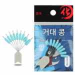 화시의 새로운 낚시용품은 줄을 손상시키지 않는 경쟁력 있는 컬러 실리콘 스페이스 빈즈 엉킴 방지 대형 빈즈 큰 빈즈입니다. - 이미지 4