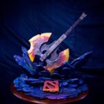 Wind Warrior DOTA2 신규 리메이크 Berserker Axe 수제 게임 주변기기 LGDMDL 트로피 스팟 ameti10 - 이미지 5