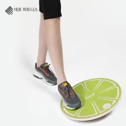 디포 피트니스 밸런스 보드 나무 재활 훈련 요가 어린이 감각 통합 밸런스 플레이트 트레이너 페달 성인