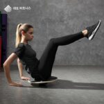 디포 피트니스 밸런스 보드 나무 재활 훈련 요가 어린이 감각 통합 밸런스 플레이트 트레이너 페달 성인 - 이미지 4