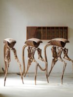 Yemu 1978 Uncle Ma의 오리지널 디자인 외계인 램프 공상과학 플로어 램프 디자이너 거실 아트 장식 - 이미지 4