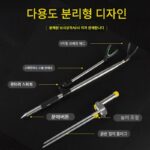 클리어런스 할인 낚싯대 포탑 브라켓 스테인리스 스틸 포탑 낚시 의자 낚시 상자 낚싯대 브라켓 낚시 낚시 - 이미지 2