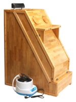 스팀룸 홈 싱글 스웨트 스팀 나무상자 훈증 스웨트 제습 전신 스웨트 뷰티살롱 나무사우나상자 - 이미지 5