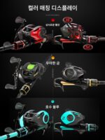 하스다 무사루야 낚싯대 세트 장거리 더블 낚싯대 팁 바다낚싯대 카본 낚싯대 건핸들 워터드롭 휠 낚싯대 캐스팅 낚싯대 - 이미지 4