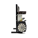 오픈 올 알루미늄 랙 DIY 섀시 랙 수직 섀시 투명 섀시 크리에이티브 워터 쿨링 섀시 DIY 섀시 - 이미지 3