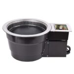 한국식 자동연기제거 숯불구이 상업용 바베큐 그릴 자체연기제거 친환경 숯불구이 바베큐 그릴 한국식 바베큐 그릴 - 이미지 5