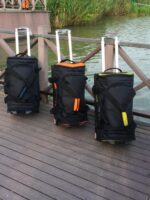 외국 무역 대용량 트롤리 장비 어깨 잡아당기기 가방 럭비 스키 야외 스포츠 다기능 수하물 소프트 박스