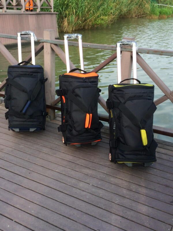 외국 무역 대용량 트롤리 장비 어깨 잡아당기기 가방 럭비 스키 야외 스포츠 다기능 수하물 소프트 박스