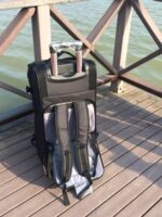 외국 무역 대용량 트롤리 장비 어깨 잡아당기기 가방 럭비 스키 야외 스포츠 다기능 수하물 소프트 박스 - 이미지 4