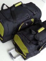 외국 무역 대용량 트롤리 장비 어깨 잡아당기기 가방 럭비 스키 야외 스포츠 다기능 수하물 소프트 박스 - 이미지 5