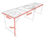 비어퐁 테이블 비어게임 테이블 아메리칸 오리지널 비어테이블 테니스 테이블 LED 익스텐션 테이블 - 이미지 5