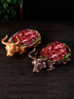 대형 쇠고기와 양고기 접시 식기 핫팟 레스토랑 개성 창의적인 식기 호텔 레스토랑 예술적 컨셉 요리 특별 요리 접시