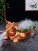 대형 쇠고기와 양고기 접시 식기 핫팟 레스토랑 개성 창의적인 식기 호텔 레스토랑 예술적 컨셉 요리 특별 요리 접시 - 이미지 2