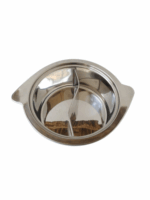 특대형 스테인리스 스틸 싱글 소형 핫팟 1인용 1포트 투명수프 만다린 오리 유도 쿠커 직화형 범용 사이클론 샤부샤부 - 이미지 4