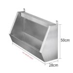 304 스테인리스 스틸 소변기 소변통 긴 스트립 학교 공공 장소 유치원 화장실 수직 소변통 사용자 정의 - 이미지 4