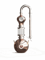 호박 구리 가정용 순수 이슬 에센셜 오일 기계 순수 구리 증류기 주류 외국 와인 위스키 양조 장비 양조 기계 - 이미지 5