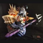 DOTA2 액션 피규어, 모든 영웅, 맞춤형 게임 주변 장치 장식, 모델, Shadow Fiend, Sven, Blue Cat, Roshan, 고양이 액션 피규어 - 이미지 4