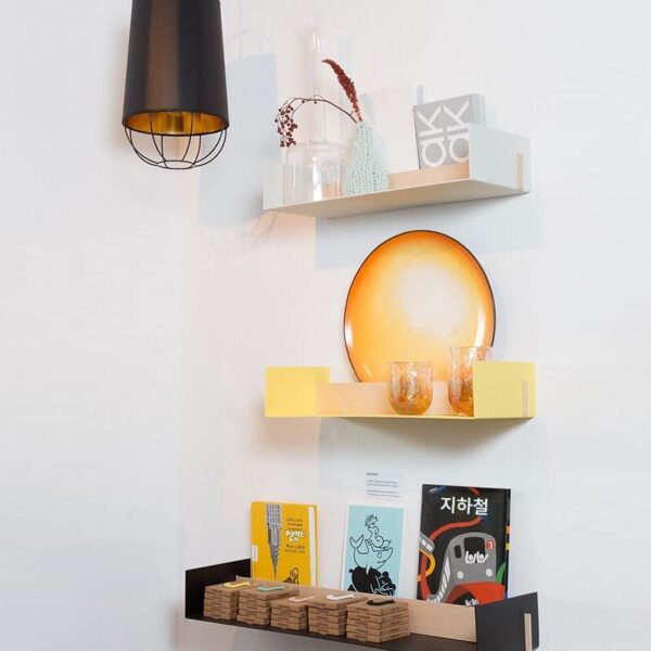 대만 NakNak Beam 나무 선반 칸막이 벽 보관 선반 벽면 장착 보관 책장 2023