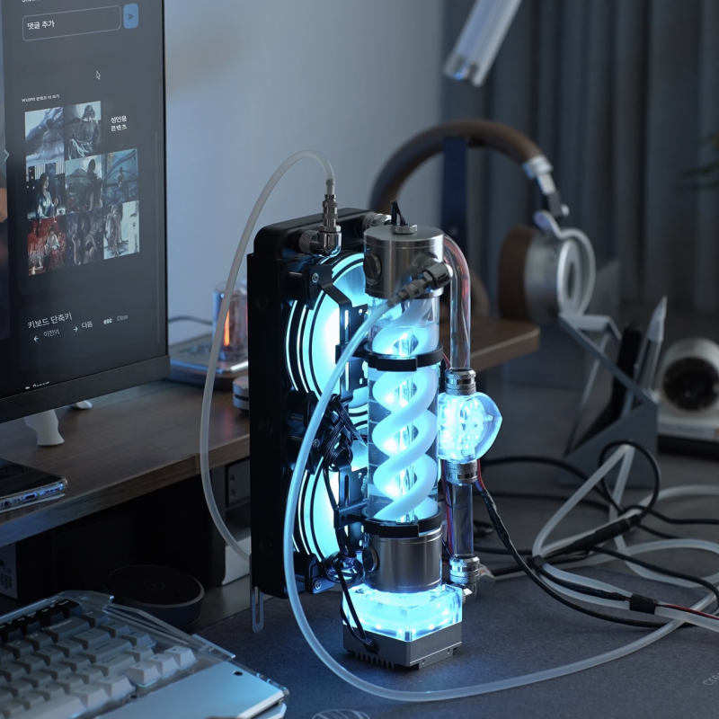 main_574572762807_0-1 빙하수냉식 모바일폰 태블릿 라디에이터 반도체 냉각 자기흡입 Apple Huawei 태블릿 Xiaomi iPad에 적합 - 이미지 1