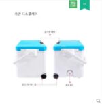 화시 트롤리 낚시 박스 2018 32L 트롤리 박스 두껍고 초경량 다기능 바퀴 달린 낚시 의자 - 이미지 3