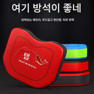 탭 낚시 박스 쿠션 엉덩이 통증 방지 두꺼워진 방수 통기성 범용 고탄성 낚시 액세서리 시트 쿠션 낚시 의자 쿠션