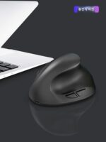 무선 마우스 충전 무소음 노트북 데스크탑 컴퓨터 홈 오피스 남녀용 블루투스 수직 마우스 휴대용 - 이미지 5