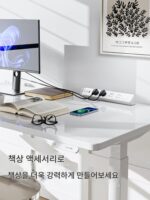 조예 준웨이 책상 테이블탑 더블 레이어 접착 클램프 데스크 소켓 펀칭 없음 PD65W 고속 충전 전원 스트립 - 이미지 2