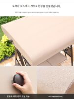 야외 스윙 정원 매달린 의자 야외 철제 홈 발코니 라탄 의자 레저 더블 크래들 해먹 매달린 바구니 로킹 의자 - 이미지 3