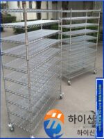 크롬 도금 수납선반 디스플레이 랙 창고 랙 자유 조합 분리형 다층 휠 다기능 - 이미지 2