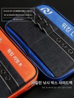 Vikalelin 낚시 상자 측면 가방 방수 낚시 액세서리 가방 다기능 보관 낚시 장비 가방 낚시 의자 측면 가방 낚시 가방