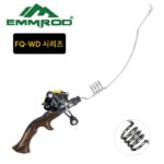 EMMROD 초단거리 탄성 낚싯대 스테인리스 스틸 루어로드 뗏목낚시 보트낚시 얼음낚시 바다낚시 낚싯대 FQ-WD