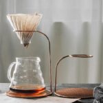 핸드브루 커피 포트 필터 세트 핸드브루 커피 홀더 필터 컵 v60 필터지 드립 쉐어링 포트 - 이미지 2