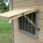 견고한 목재 개집 개집 실내 및 실외 대형, 중형 및 소형견 실외 발코니 공간 활용률 높은 비 및 햇빛 차단 - 이미지 4