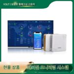 실내 공기 감지기 대형 화면 환경 감지 시스템 학교 TV 디스플레이 온라인 모니터링 장비 Boyunchuang