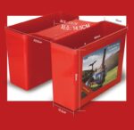 두꺼워진 낚시 물고기 보호 상자 전기 자동차 낚시 바구니 방수 프레임 다기능 낚시 의자 가방 조절 가능한 자전거 백팩 - 이미지 4