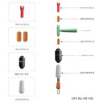콩이 없는 낚싯대 홀더, 완전 세트, 자체 잠금식 플로트 시트, 콩 꼬임 방지, 그램 스케일 리드, 낚시용 소형 액세서리, 낚시 장비 용품 - 이미지 4