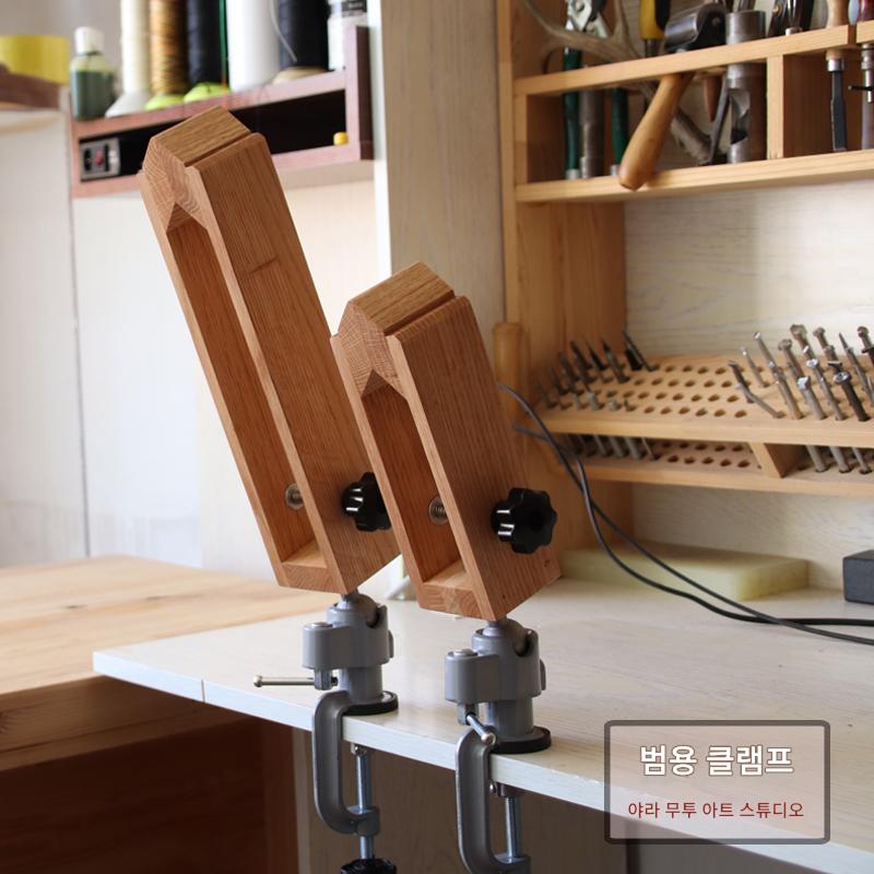 main_590295520366_0-1 수입 레드 솔리드 우드 핸드스티칭 360도 유니버설 스티칭 클립 가죽 스티칭 클립 유니버설 핸드스티칭 나무 클립 - 이미지 1