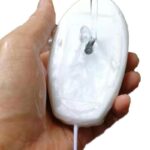 실리콘 방수 및 방진 무소음 마우스 IP68 의료 장비 기계적 소독 및 세척 실리콘 오일 방지 마우스 - 이미지 5
