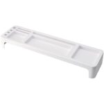 사무실 데스크탑 키보드 수납함 심플 컴퓨터 높이 조절 수납 선반 잡화 분류 상자 다기능 수납 선반 - 이미지 5