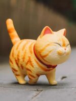 정품 ACTOYS 새로운 고양이 종 블라인드 박스 고양이 상자 계란 장식품 핸드메이드 판타지 창작 고양이 풀백 인형 - 이미지 3