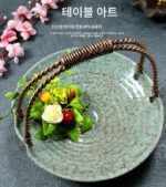 인터넷 연예인 개성 창의적 과일 접시 현대 거실 홈 과일 바구니 북유럽 스타일 사탕 상자 말린 과일 접시 과일 분지 - 이미지 3