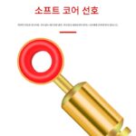 플로트 시트 슈퍼 소프트 피쉬 플로트 회전 금속 구리 헤드 롱 튜브 스트레이트 경쟁 플로트 시트 낚시 낚시 소형 액세서리 - 이미지 2