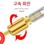 플로트 시트 슈퍼 소프트 피쉬 플로트 회전 금속 구리 헤드 롱 튜브 스트레이트 경쟁 플로트 시트 낚시 낚시 소형 액세서리 - 이미지 3