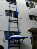 소형화물용 엘리베이터 220v 전기 가정용 리프트 단순 싱글 더블 트랙 화물용 엘리베이터 리프팅 플랫폼 고정 호텔 음식 배달 - 이미지 2