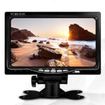 트럭 후진 영상 24V HD 야간 투시 차량 LCD 화면 7인치 베이스 브라켓 디스플레이 방수 카메라 - 이미지 5