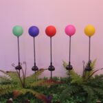 LED 발광 볼 리드 램프 아크릴 볼 램프 야외 방수 잔디 램프 정원 조명 프로젝트 지면 램프 - 이미지 3