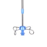 두꺼워진 스테인리스 스틸 천장 레일 주입 스탠드 행거 주입 스탠드 드립 스탠드 병 스탠드 주입 행거 레일 주입 스탠드 - 이미지 2