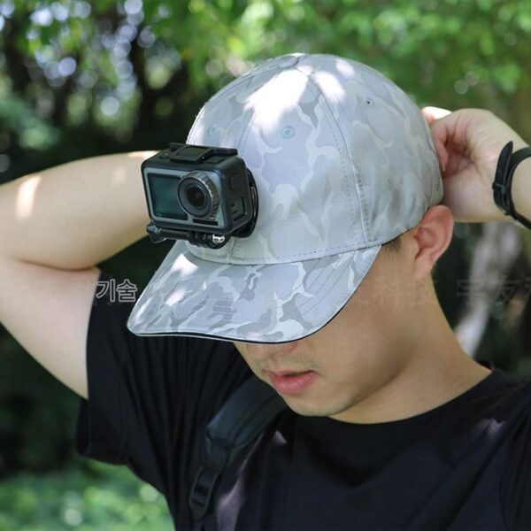 DJI Osmo 스포츠 카메라 OSMO ACTION 모자 클립 오리부리 모자 헤드밴드 Gopro 작은 개미 액세서리에 적합